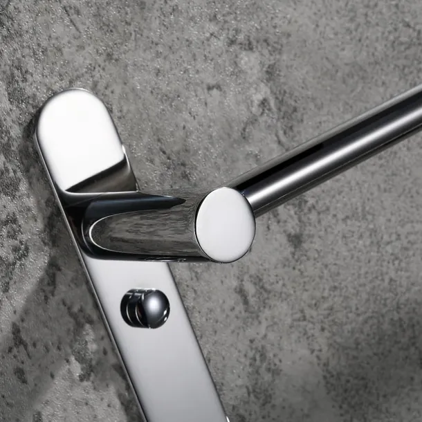 Multilayer Towel Bar Towel Rack Towel Rail,Stainless Steel 3-TierTowel Bar Storage Shelf for Bathroom 30cm~70cm Towel Holder (Black/Chrome/Brushed Golden/Brushed Nickel)