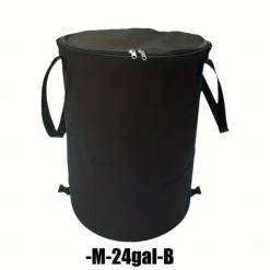 Multi-Purpose Collapsible Trash Can, Waterproof and Durable, Ideal for Camping, Home, Yard, and Garden, Perfect for Toys, Clothes, and Leaf Storage