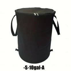 Multi-Purpose Collapsible Trash Can, Waterproof and Durable, Ideal for Camping, Home, Yard, and Garden, Perfect for Toys, Clothes, and Leaf Storage