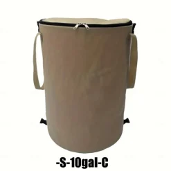 Multi-Purpose Collapsible Trash Can, Waterproof and Durable, Ideal for Camping, Home, Yard, and Garden, Perfect for Toys, Clothes, and Leaf Storage
