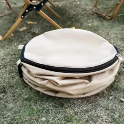 Multi-Purpose Collapsible Trash Can, Waterproof and Durable, Ideal for Camping, Home, Yard, and Garden, Perfect for Toys, Clothes, and Leaf Storage