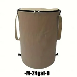 Multi-Purpose Collapsible Trash Can, Waterproof and Durable, Ideal for Camping, Home, Yard, and Garden, Perfect for Toys, Clothes, and Leaf Storage