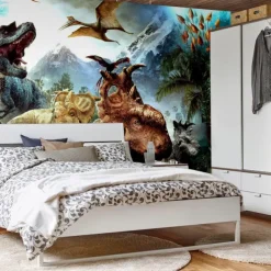 Mural Wallpaper Wall Sticker Covering Print Peel and Stick Self Adhesive Cartoon Dinosaur Faux 3D PVC / Vinyl Home Decor