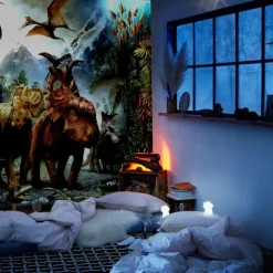 Mural Wallpaper Wall Sticker Covering Print Peel and Stick Self Adhesive Cartoon Dinosaur Faux 3D PVC / Vinyl Home Decor