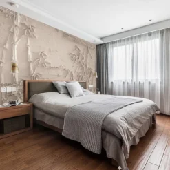 Mural Wallpaper Wall Sticker Covering Print Peel and Stick Self Adhesive Embossed Bamboo Forest PVC / Vinyl Home Decor