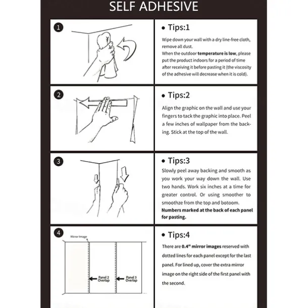 Mural Wallpaper Wall Sticker Covering Print Peel and Stick Self Adhesive Animal White Cute Owl Faux 3D PVC / Vinyl Home Decor