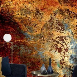 Mural Wallpaper Wall Sticker Covering Print Peel and Stick Self Adhesive Nostalgic Rust Illustration Art Deco wall PVC / Vinyl Home Decor