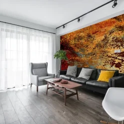 Mural Wallpaper Wall Sticker Covering Print Peel and Stick Self Adhesive Nostalgic Rust Illustration Art Deco wall PVC / Vinyl Home Decor