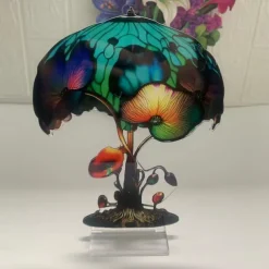 Mushroom Decoration Acrylic Double-sided Desktop Decoration Flowers Octopus Snail Plants Handicraft Decoration Home Office Decor