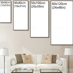 Natural Modern Seascape Wall Pictures Landscape Beach Sea Ocean Canvas Painting Wall Art Posters for Living Room Decor Cuadros