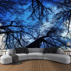 Nature Sunset Landscape Hanging Tapestry Wall Art Large Tapestry Mural Decor Photograph Backdrop Blanket Curtain Home Bedroom Living Room Decoration