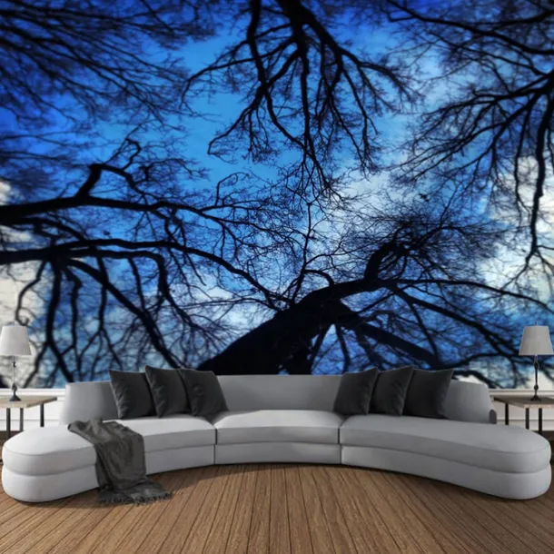 Nature Sunset Landscape Hanging Tapestry Wall Art Large Tapestry Mural Decor Photograph Backdrop Blanket Curtain Home Bedroom Living Room Decoration