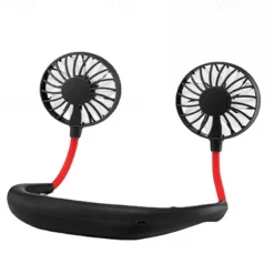 Neck Hanging Fan Portable USB Mini Lazy Fan Headset Neck Hanging Small Fan USB Charging Band Aromatherapy Neck Hanging Fan