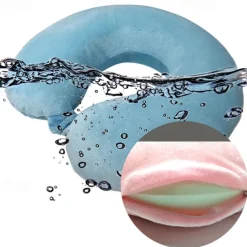 Neck Pillow for Traveling, Upgraded Travel Neck Pillow for Airplane 100% Pure Memory Foam Travel Pillow for Flight Headrest Sleep, Portable Plane Accessories