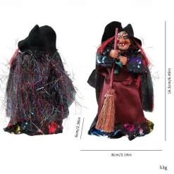 New Halloween Witch Horror Witch Ornament Halloween Decoration Halloween Hanging Ornament