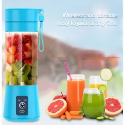 New Juicing Machine Home Portable Juicing Cup Four Leaf Mini Juicing Machine Portable Mixer Fruit Milk Shake Handheld Electric Juicing Machine USB Charging Multifunctional Mixer Kitchen Supplies