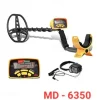 New MD-6350 Simple LCD Metal Detector for Archaeology & Treasure Hunting - 2m Range, Distinguishes Gold/Silver/Copper