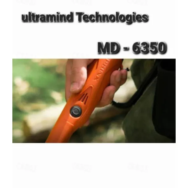 New MD-6350 Simple LCD Metal Detector for Archaeology & Treasure Hunting - 2m Range, Distinguishes Gold/Silver/Copper