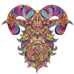 New Puzzle Toy Wood Animal Jigsaw Puzzles Set Educational Game High Difficulty Puzzle for Aldult Children Toy Christmas Gift