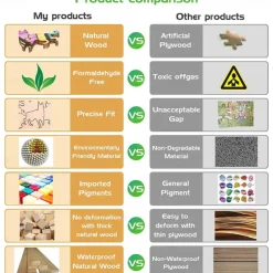 New Puzzle Toy Wood Animal Jigsaw Puzzles Set Educational Game High Difficulty Puzzle for Aldult Children Toy Christmas Gift