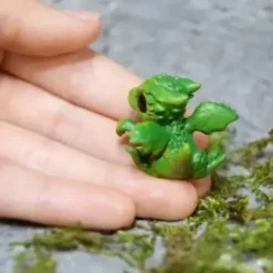 Newborn Dragon in Egg Figurine - Resin Fantasy Decor for Desk, Home, and Collectors - Mythical Creature Sculpture Adds Whimsical Charm