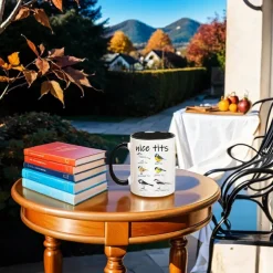 Nice Tits Bird Mug - Funny Birdwatcher Coffee Cup: Fowl Language Bird Coffee Mug, Birthday Gift for Women, Men, and Bird Lovers - 11 Ounce Capacity