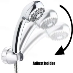 No Punching Universal Movable Bracket Powerful Suction Shower Seat Chuck Holder Suction Cup Shower Support for Bathroom Accessories