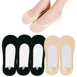 No Show Socks Womens Ultra Low Cut Liner Socks Non Slip Hidden Invisible for Flats Boat