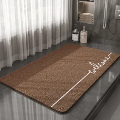 Non Slip Bathtub Mat,Loofah Shower Mat,Washable Fast Drying Bath Tub Mats,Foot Scrubber Mat,Anti Slip Shower Safety Mat