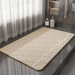 Non Slip Bathtub Mat,Loofah Shower Mat,Washable Fast Drying Bath Tub Mats,Foot Scrubber Mat,Anti Slip Shower Safety Mat