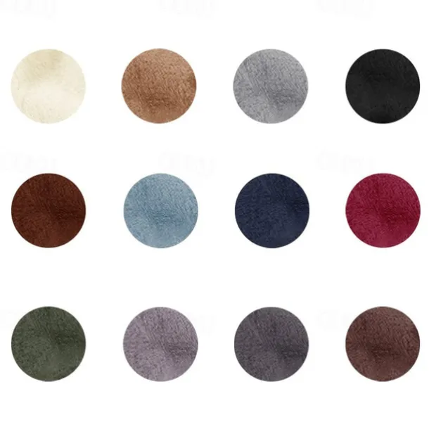 Non-slip Sofa Cover Thicken Plush Elastic All-inclusive Sofa Protector for Autumn Winter coffee Single seat