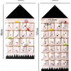 Nordic style storage hanging bag wall hanging storage hanging bag living room bedroom office door behind dormitory storage