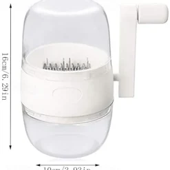 Nut Chopper Grinder Hand Crank, Kitchen Multichopper Shredder, Convenient Widely Used Efficiently, for Almonds, Peanuts, Pecans, Walnuts