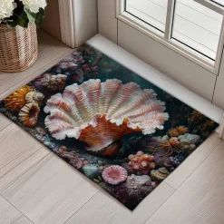 Octopus Doormat Kitchen Mat Floor Mat Non-Slip Area Rug Oil Proof Rug Indoor Outdoor Mat Bedroom Decor Bathroom Mat Entrance Rug