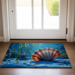 Octopus Doormat Kitchen Mat Floor Mat Non-Slip Area Rug Oil Proof Rug Indoor Outdoor Mat Bedroom Decor Bathroom Mat Entrance Rug