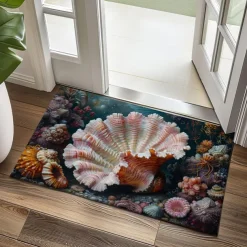Octopus Doormat Kitchen Mat Floor Mat Non-Slip Area Rug Oil Proof Rug Indoor Outdoor Mat Bedroom Decor Bathroom Mat Entrance Rug