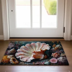 Octopus Doormat Kitchen Mat Floor Mat Non-Slip Area Rug Oil Proof Rug Indoor Outdoor Mat Bedroom Decor Bathroom Mat Entrance Rug