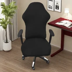 Office Chair Cover and Stool Chair Cover Slipcovers Stretchy and Durable Furniture Protectors for a Stylish and Comfortable Workspace Decor