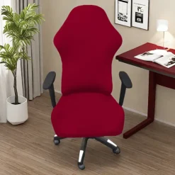 Office Chair Cover and Stool Chair Cover Slipcovers Stretchy and Durable Furniture Protectors for a Stylish and Comfortable Workspace Decor