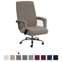Office Chair Cover Stretchable Slipcover for Office Chairs with a Secure Fit and Durable Protection in a Stylish Design