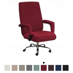Office Chair Cover Stretchable Slipcover for Office Chairs with a Secure Fit and Durable Protection in a Stylish Design