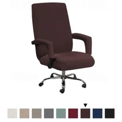 Office Chair Cover Stretchable Slipcover for Office Chairs with a Secure Fit and Durable Protection in a Stylish Design