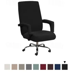 Office Chair Cover Stretchable Slipcover for Office Chairs with a Secure Fit and Durable Protection in a Stylish Design