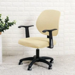 Office Chair Cover Stretchy and Durable Slipcover Perfect for Protecting and Refreshing Your Office Chair Adds Comfort and Style to Your Workspace Decor