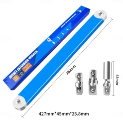 Offset Extension Wrench Set, 15.4 Inch Offset Extension Wrench with 1/2