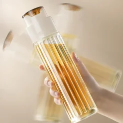 Oil Bottle Cooking Seasoning Sauce Bottle Glass Storage Bottles For Oil and Vinegar Creative Oil Dispenser For Kitchen Accessory