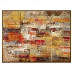 Oil Painting Hand Painted Horizontal Abstract Pop Art Modern Rolled Canvas (No Frame)