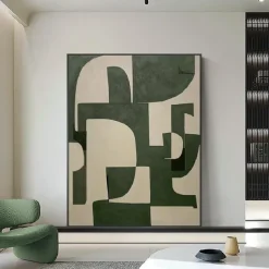 Oil painting handmade Beige Wabi Sabi oil painting hand painted Wall Art Black Beige Abstract Painting Large Black Minimalist Wall Art Beige Textured Canvas Painting Neutral Wall Art Decor