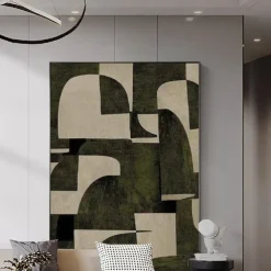 Oil painting handmade Beige Wabi Sabi oil painting hand painted Wall Art Black Beige Abstract Painting Large Black Minimalist Wall Art Beige Textured Canvas Painting Neutral Wall Art Decor