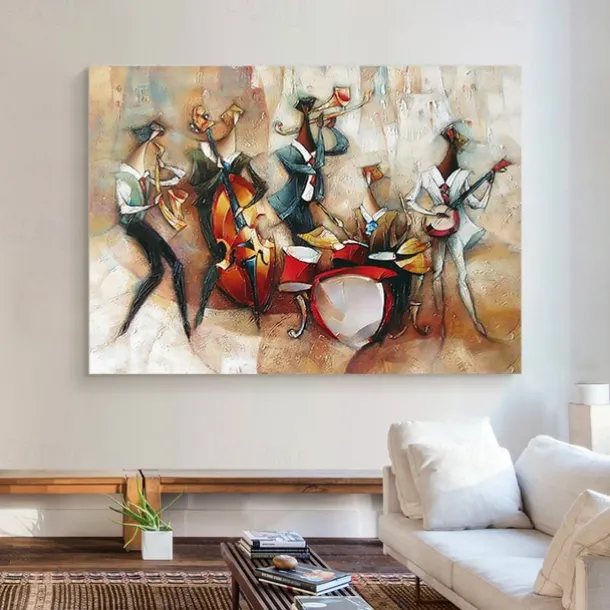 Oil Painting Handmade Big Size Painting Hand Painted Wall Art Abstract People Canvas Painting Home Decoration Decor No Frame Painting Only